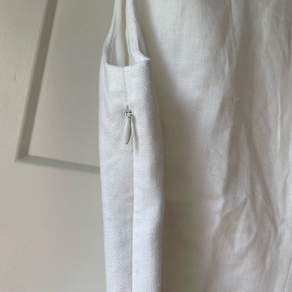 NWT J. Crew Belted faux-wrap dress in stretch linen - Picture 9 of 10